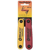 Bondhus 12522 GorillaGrip Hex Fold-up Double Pack, 2 Piece