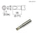 HAKKO T19-D65 Beveled Conical Solder Tip for FX61 Iron, 6.5mm