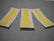 Sierra 12MS-41097TH Yellow Tape Connectors, 12MM, 1,000 Per Pack