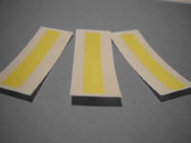 Sierra 12MS-41097TH Yellow Tape Connectors, 12MM, 1,000 Per Pack