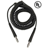 Desco 14113 Single Conductor Coil Cord, 12ft