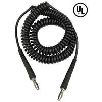 Desco 14113 Single Conductor Coil Cord, 12ft