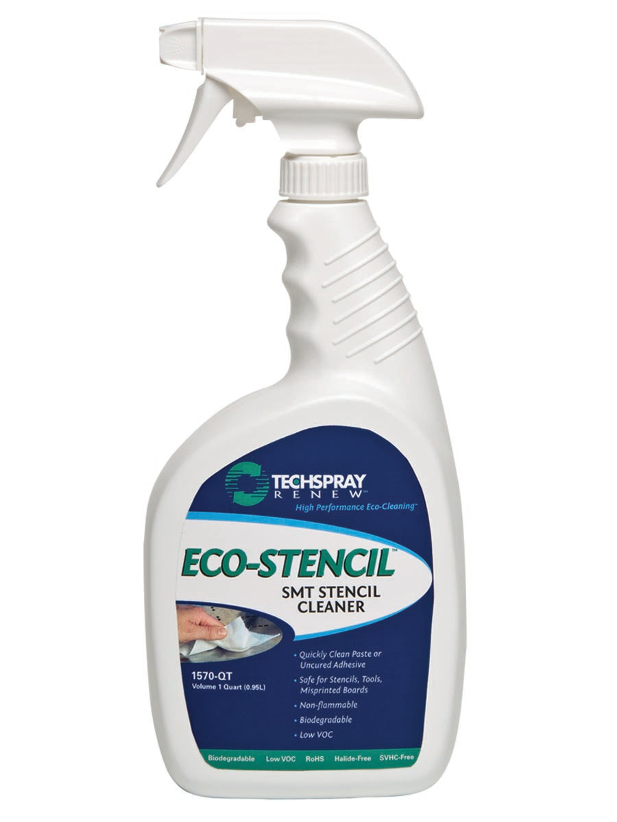 Techspray 1570-QT ECO-STENCIL SMT Stencil Cleaner