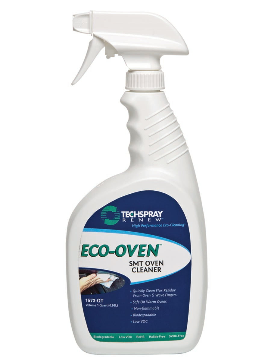 Techspray 1573-QT Renew ECO-OVEN Reflow Oven Cleaner, 1 Quart Pump Spray