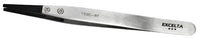 Excelta 159C-RT 3 Star ESD-Safe Softip Stainless Steel Tweezer, 5"