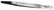 Excelta 159C-RT 3 Star ESD-Safe Softip Stainless Steel Tweezer, 5"