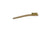 Gordon Brush 15B-003 ESD-Safe Brush with 1-3/8" Brass Bristles and a Plywood Handle