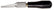 Excel 16007 K7 Wood Carving Knife Black Plastic Handle With Scabbard