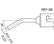 HAKKO N51-06 Bent 30° Hot Air Nozzle 5.5mm