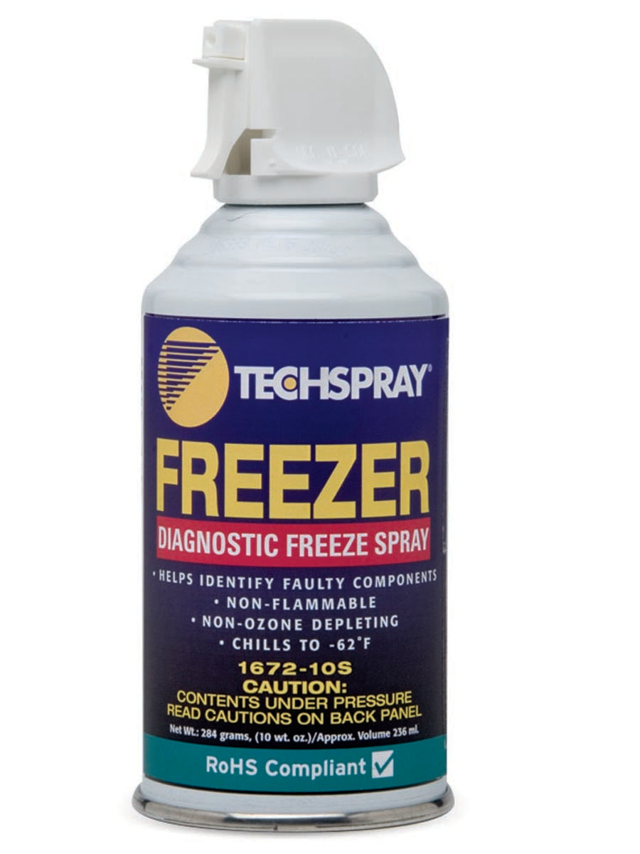 Techspray 1672-10S Freezer Freeze Spray, 10 oz