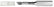 Excel 17006 K6 Heavy Duty Hex Aluminum Handle Knife W/Safety Cap