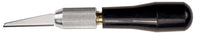 Excel 17007 K7 Wood Carving Black Plastic Handle Knife With Scabbard
