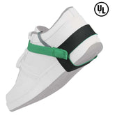Desco 17260 Green Heel Foot Grounder, 2 Meg Resistor