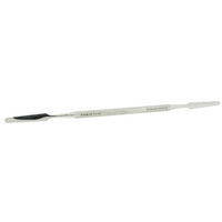 Excelta 342 Stainless Steel Mixing Spatula Double Ended with Round Handle, 7"