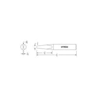 Hexacon HT153X 5/8 Semi- Chisel Soldering Tip