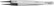 Excelta 179A-RT ESD-Safe Softip Stainless Steel Tweezer with Replaceable Fine Copolymer Tips, 4 Star, 5"