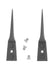 Excelta 179A-RTX Replacement Cleanroom Fine Point Copolymer Tip for 179A-RT Tweezers