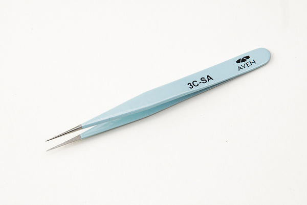 Aven 18056EZ E-Z Pick Stainless Steel Anti-Magnetic Tweezers