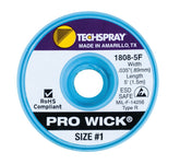 Techspray 1808-5F Pro Wick Rosin Desoldering Braid