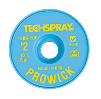 Techspray 1809-10F Pro Wick Rosin Desoldering Braid