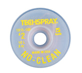 Techspray 1815-10F No-Clean Desoldering Braid, .055", 10' Yellow Standard Spool