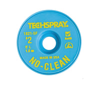 Techspray 1821-5F No-Clean Desoldering Braid, .055", 5' Yellow ESD Spool