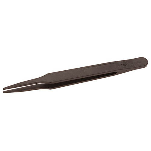 Aven 18531 ESD Plastic Tweezers with Straight Flat Tips