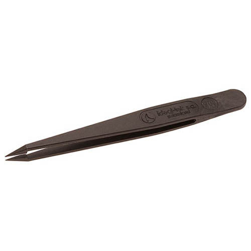 Aven 18535 ESD Plastic Tweezers with Broad Flat Tips