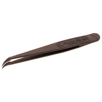Aven 18534 ESD Plastic Tweezers with Curved Fine Tips