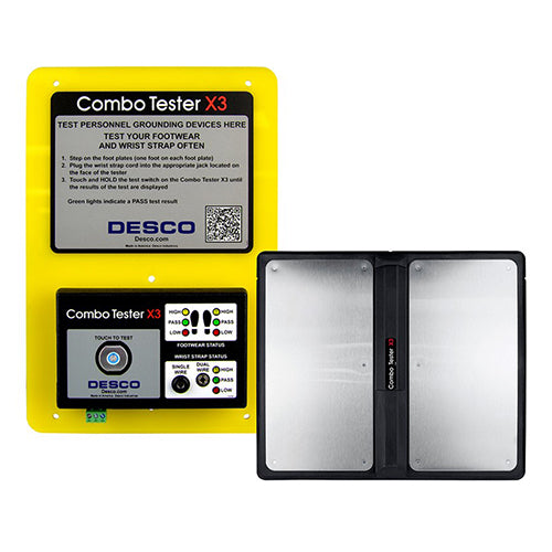 Desco 19270 Combo Tester X3 With Dual Foot Plate