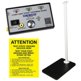 Desco 19282 Combo Wrist Strap & Footwear Resistance Tester