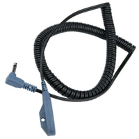 Desco 19695 SNAP-ONE Dual-Wire Coil Cord with Right Angle Plug and Park-it Jack, 6ft Long