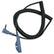 Desco 19695 SNAP-ONE Dual-Wire Coil Cord with Right Angle Plug and Park-it Jack, 6ft Long