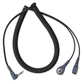 Desco 19862 Dual Conductor Coil Cord, 6ft