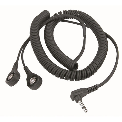 Desco 19868 Dual Conductor Coil Cord, 6ft