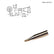 HAKKO T15-D16 Chisel Solder Tip for FM-203/204/205/206 Iron