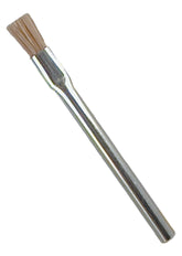 Gordon Brush 1CK ESD-Safe Brush with 3/8" Hog Hair Bristles, 4-1/2" Zinc Plated Steel Handle