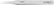 Excelta 2-SA-SE Stainless Steel Anti-magnetic Tweezers, 4-3/4"