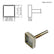 HAKKO T15-1204 T15 Series Quad Solder Tip for FM-203/204/205/206 Iron, 17.90mm x 17.90mm