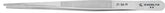 Excelta 21-SA-PI Stainless Steel Tweezer with Serrated Handles & Serrated Straight Strong Pointed Tips