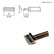 Hakko T15-1402 Blade Soldering Tip, 15.7mm x 2mm
