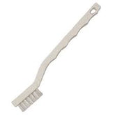 Gordon Brush 21N-020W-WHT Nylon Plastic Handle Scratch Brush, 3x7 .020