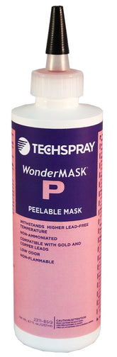 Techspray 2211-8SQ WonderMASK P Peelable Solder Mask, 8 oz Squeeze Bottle