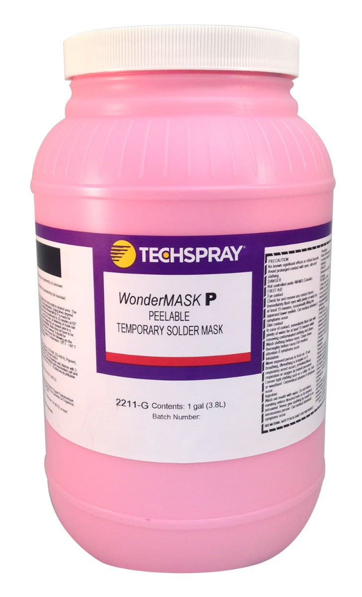 Techspray 2211-G WonderMASK Peelable Solder Mask, 1 Gallon