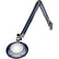 O.C. White 22400 5 Green Light LED Magnifier 3 Diopter, ESD Safe Shadow White, (1.75X)