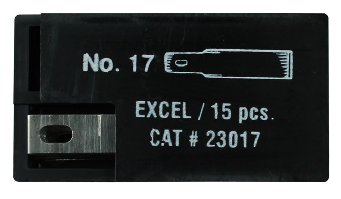 Excel 23017 3/8" Small Chisel Blades, 15/Pkg