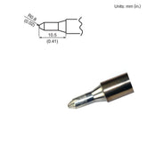 Hakko T15-SB08 Conical Soldering Tip, R0.8mm x 10.5mm