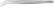 
Excelta 24-6-SA Neverust Stainless Steel Anti-Magnetic Tweezers with Broad Angle Tips, 6"