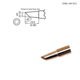 HAKKO T15-BCF3 45° Face Tinned Beveled Solder Tip