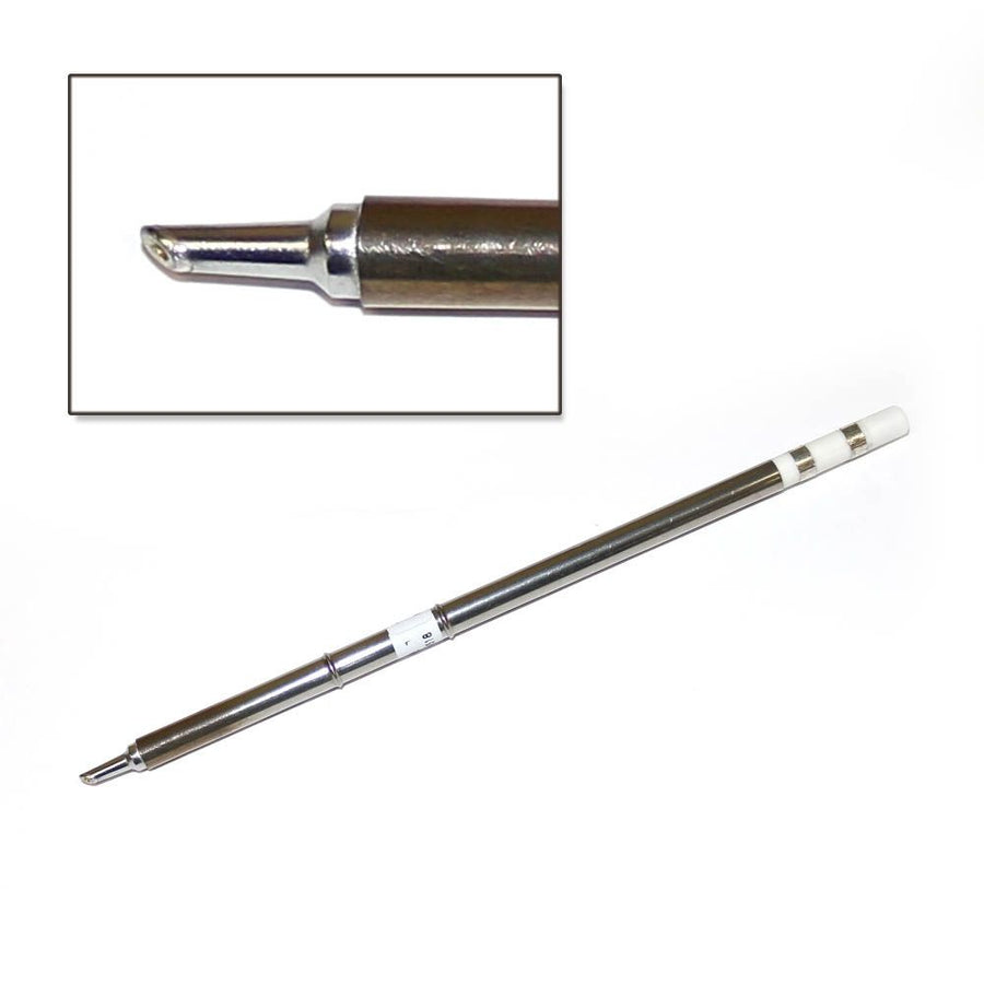 HAKKO T15-BCM2 45 Degree Beveled Solder Tip with Indent FM-203/204/205/206 Iron, 2.00mm